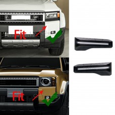 Дневные Ходовые Огни Toyota Land Cruiser Prado Белого Цвета с Желтым Указателем Поворота (Модель B белый желтый синий)