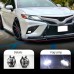 Противотуманные фары Toyota Camry белого цвета из ABS с