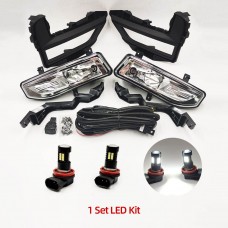 Противотуманные Фары для Nissan X-trail и Rogue, Светодиодные, Белого Цвета, из Abs (Светодиодный комплект)
