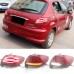 Задний стоп-сигнал поворота лампы Peugeot 206 2008 крас
