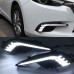 Дневные ходовые огни Mazda 3 Axela белого цвета из ABS-