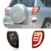 Задний фонарь Toyota RAV4 красный светодиодный DRL