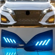 Светодиодные фары дневного света для Nissan Altima Teana, белый ABS, 2007-2012 год.
