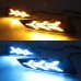 Дневные ходовые огни DRL MG6 белые, желтые, синие LED, 

