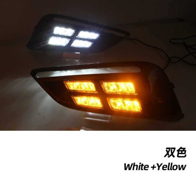 Дневные ходовые огни DRL MG6 белые, желтые, синие LED, 
