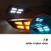 Дневные ходовые огни DRL MG6 белые, желтые, синие LED, 
