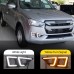 Светодиодные дневные ходовые огни Isuzu D-Max, белый цв
