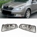Противотуманные фары Skoda Octavia белого цвета из Абс 