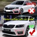 Светодиодные дневные ходовые огни Skoda Octavia RS бело