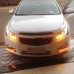 Дневные ходовые огни DRL для Chevrolet Cruze с желтым с