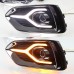 Фара дневного света Hyundai Solaris/Accent желтый сигна