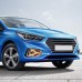 Фара дневного света Hyundai Solaris/Accent желтый сигна