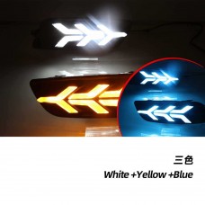 Дневные ходовые огни LED для Nissan Teana, желтые, для автомобилей до 2020 года.
