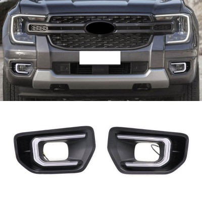 Светодиодные дневные ходовые огни Ford Ranger, белый, A