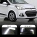Светодиодный дневной ходовой огонь для Hyundai i10 бело