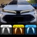 Дневные ходовые огни Toyota Corolla GR SPORT, желтый ук
