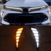 Дневные ходовые огни Toyota Corolla GR SPORT, желтый ук
