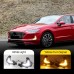 Светодиодные дневные ходовые огни Hyundai Sonata белого