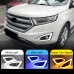 Светодиодный дневной ходовой свет Ford Edge с желтым си
