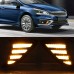 Светодиодные дневные ходовые огни DRL Suzuki Ciaz с жел
