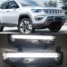 Дневные ходовые огни Jeep Compass с желтым указателем п