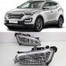 Светодиодные дневные ходовые огни Hyundai Santa Fe, бел