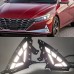 Противотуманные фары Hyundai Elantra с желтым поворотом