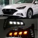 Противотуманные фары для Hyundai Sonata с динамическим 