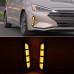 Противотуманная фара Hyundai Elantra белого цвета с жел