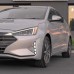 Противотуманная фара Hyundai Elantra белого цвета с жел