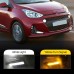 Дневные ходовые огни Hyundai i10 12В LED белого цвета