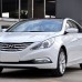 Светодиодные дневные огни Hyundai Sonata белого цвета