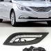 Светодиодные дневные огни Hyundai Sonata белого цвета