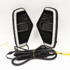 Противотуманные Фары Nissan Navara Np300 Белого Цвета из Abs с Led-индикатором.