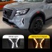 Автомобильный светодиодный DRL для Nissan Navara NP300 