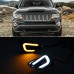Светодиодные дневные ходовые огни для Jeep Compass - Бе