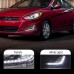 Светодиодные дневные ходовые огни Hyundai Solaris/Accen