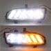 Противотуманные фары DRL для Nissan белого цвета из ABS