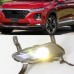 Светодиодные дневные ходовые огни Hyundai Santa Fe бело