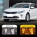 Противотуманная фара для Kia Optima K5 с желтым сигнало