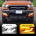 Дневные ходовые огни Ford Ranger T6 Абс + светодиод Бел