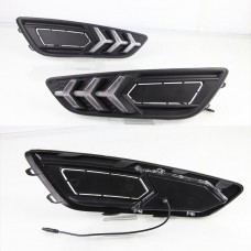 Дневные Ходовые Огни Drl для Ford Focus с Желтым Сигналом Поворота