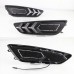 Дневные ходовые огни DRL для Ford Focus с желтым сигнал