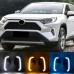 Светодиодные дневные ходовые огни Toyota RAV4 белого цв