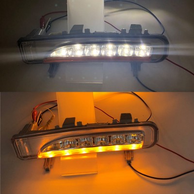 Дневной свет Ford Edge белый АБС с LED, DRL Противотума
