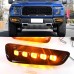 Светодиодные DRL для Ford Raptor F-150 с поворотником, 