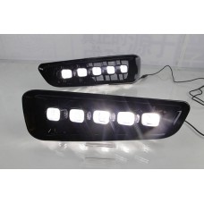 Светодиодные Drl для Ford Raptor F-150 с Поворотником, Белый Abs+led