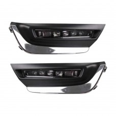 Фонари Drl Светодиодные для Хонда Cr-v Белого Цвета (Модель C белый и желтый)