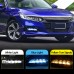 Дневные ходовые огни Honda Accord белого цвета из свето