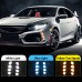 Светодиодные дневные ходовые огни для Honda Civic, желт
